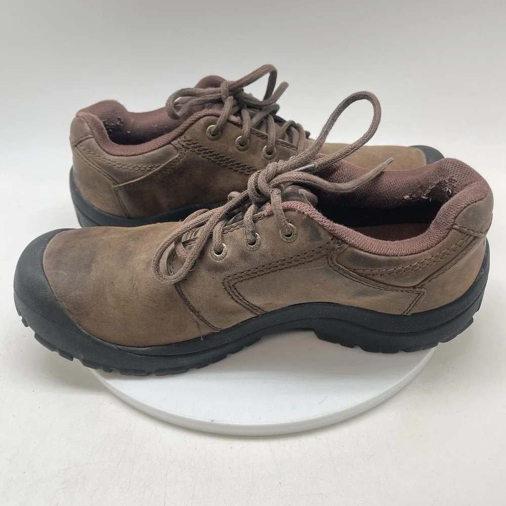 LL Bean Oxfords‎ Mens 10.5 M Brown Leather Lace Up Hiking Casual Shoes Boots